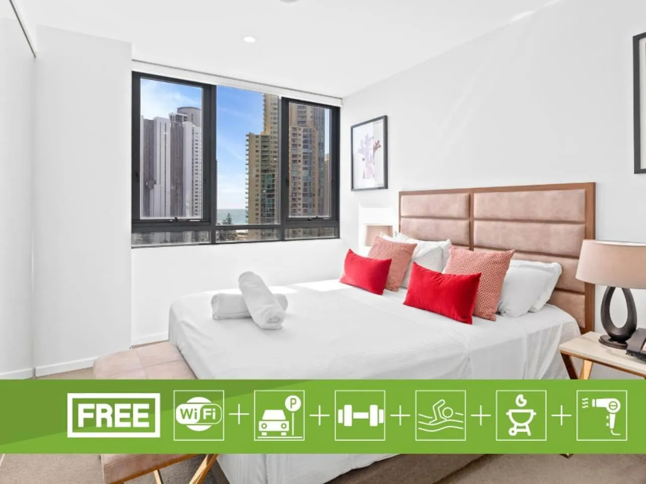 Spacious And Modern 2 Bedroom Apartment In Paradise Gold Coast